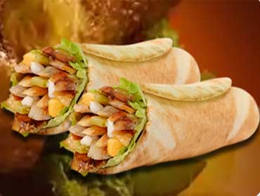 Shawarma Roll, de Cake World